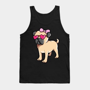 psychedelic dog Tank Top